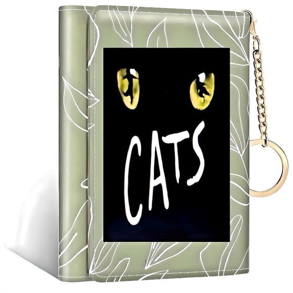 NWT. 🎶 CATS Credit Card Slim Wallet with 7 Card Slots & ID Window. Explore Now! - Picture 1 of 7